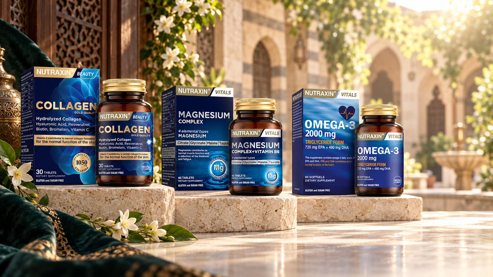 منتجات نتراكسين في أجواء دمشقية — Nutraxin, coming soon to Syria